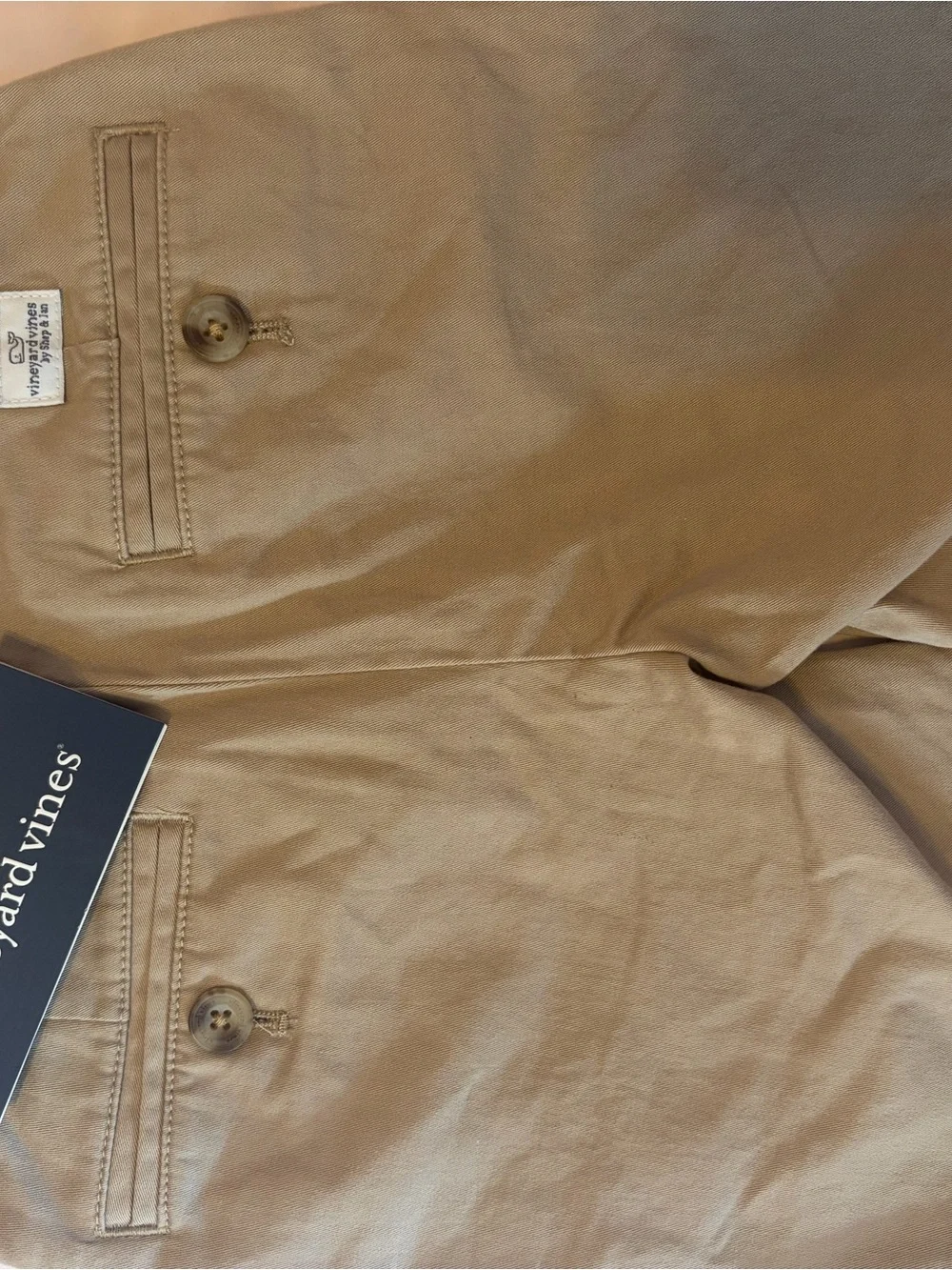 Vineyard Vines Boy’s Khaki Shorts - New